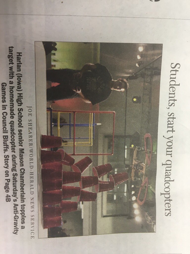 hcsdcyclones's tweet photo. Harlan Ss won 1st place & 1st runner up at the Google sponsored anti-gravity games. Congrats Cosch Weis! #STEMrox https://t.co/WTYs4FxZtV