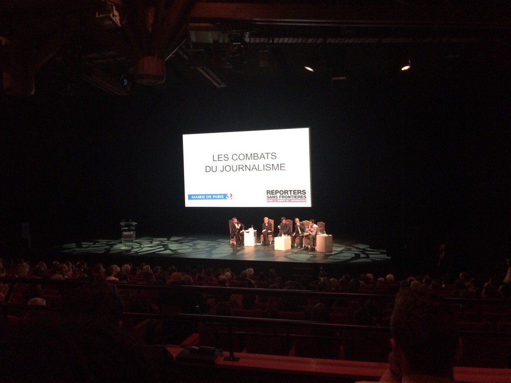 moisemounkoro's tweet photo. Soirée #LesCombatsDuJournalisme avec Reporters Sans Frontières #JournalismFreedom https://t.co/FuSyuoZroi
