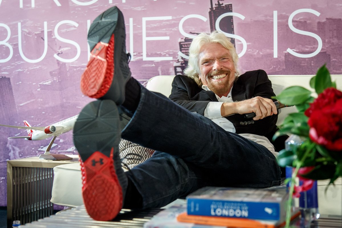 VirginAtlantic's tweet photo. Never judge an entrepreneur by their shoes, and more lessons learned in #DC  https://t.co/i2s1MasOcg #LetitFlyDC https://t.co/occYJ9hNBp