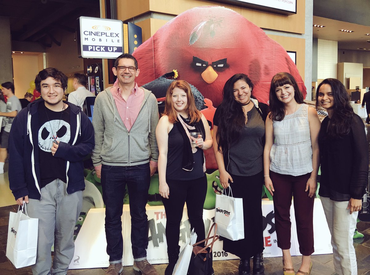 framesfilm's tweet photo. @framesfilm participants w/ @ClayKaytis at the #AngryBirdsMovie #Charity Pre-Screen yesterday! #success #youth #yvr https://t.co/JBJSkTdq4C