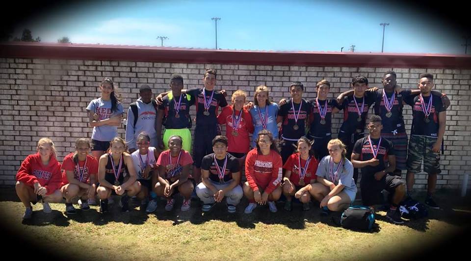 PressLeader's tweet photo. FHS Bombers and Lady Bomber track team members are headed to state  this weekend! Go Bombers! https://t.co/ByohkCrrkR