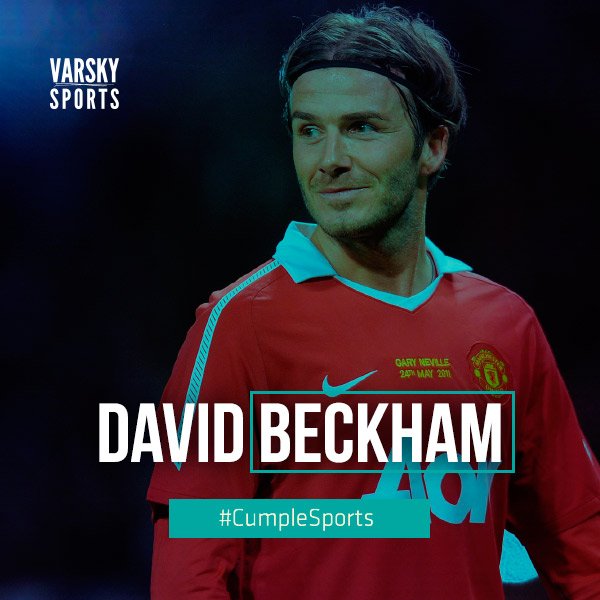 VSportsTM's tweet photo. Marketing, sí, pero calidad también. Man Utd disfrutó especialmente la virtud de su pegada #CumpleSports Beckham https://t.co/GYEPGOLUkh