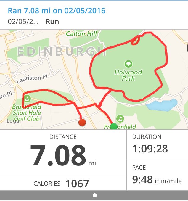 RoryNicholl's tweet photo. Day off for an exam tomorrow so did double today #Macmillan #OutrunMay https://t.co/P3G8gBAoAd https://t.co/7nRBHjscY6