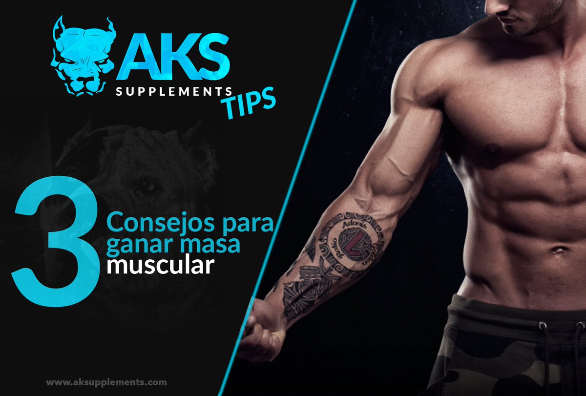 akssupplements's tweet photo. Visita nuestro Facebook y entérate!
///3 Consejos para ganar masa muscular/// 
 https://t.co/JVrM2alGu8 https://t.co/3lGVYR8aEb