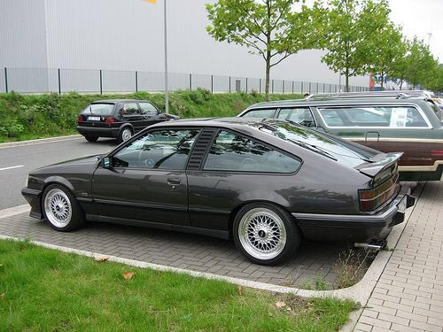 The 1986 Opel Monza 3.0 GSE with Digital Dash &amp; Recaro is a retro beauty . Mine was White. #AutobahnStormerClassic.