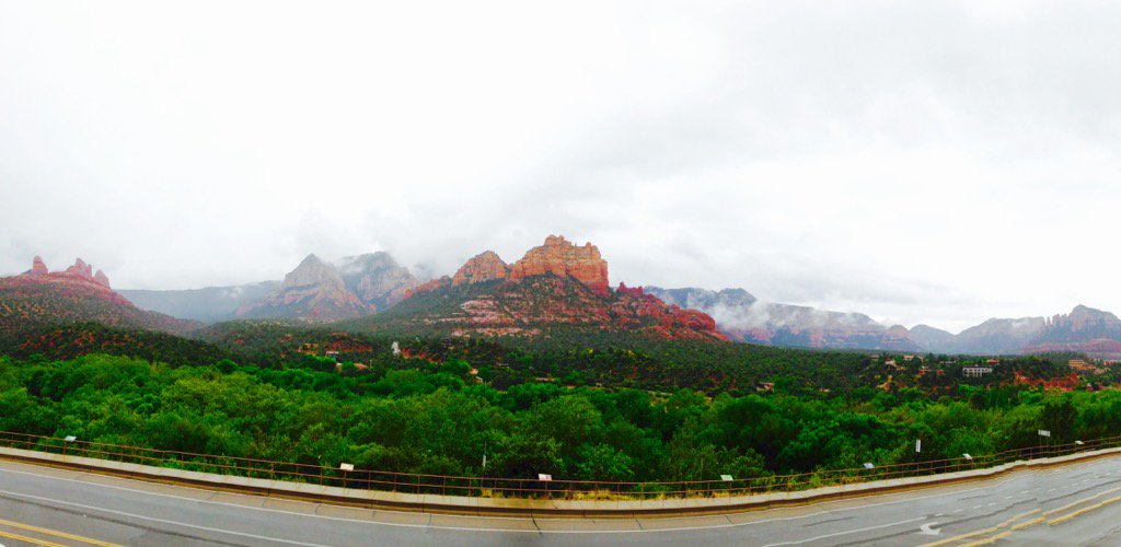 EmilyKiddAuthor's tweet photo. Passing hailstorm in Sedona; ice in May here means hell has definitely frozen over https://t.co/Ln1THYn7Sw