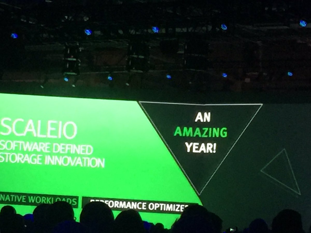 lpedda's tweet photo. #EMCWORLD #scalehigher to petabyte scale with @EMCScaleIO! https://t.co/k0VQCBspwq