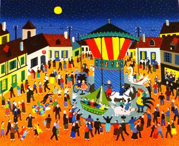 MamaJamaQuilts's tweet photo. Folkart carousel wall art https://t.co/i5cgRJFbjb #fairytailart #carouselart #wallart #children #naivepaintings https://t.co/iUM1zTy2q4