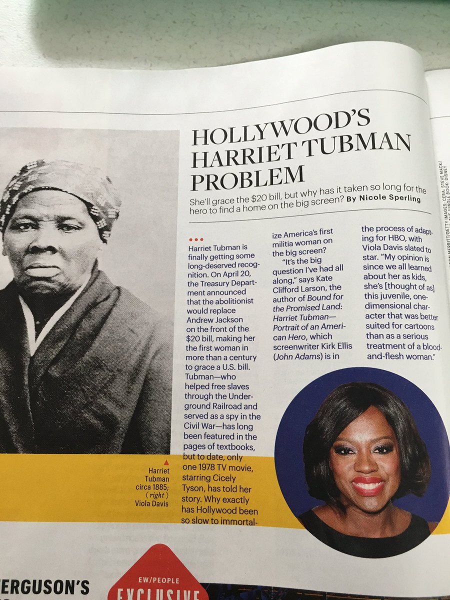 librarianlefty's tweet photo. @fedupnowwhat Looks like HBO will adapt a book about Tubman, starring the amazing Viola Davis! https://t.co/bcvlslNspY