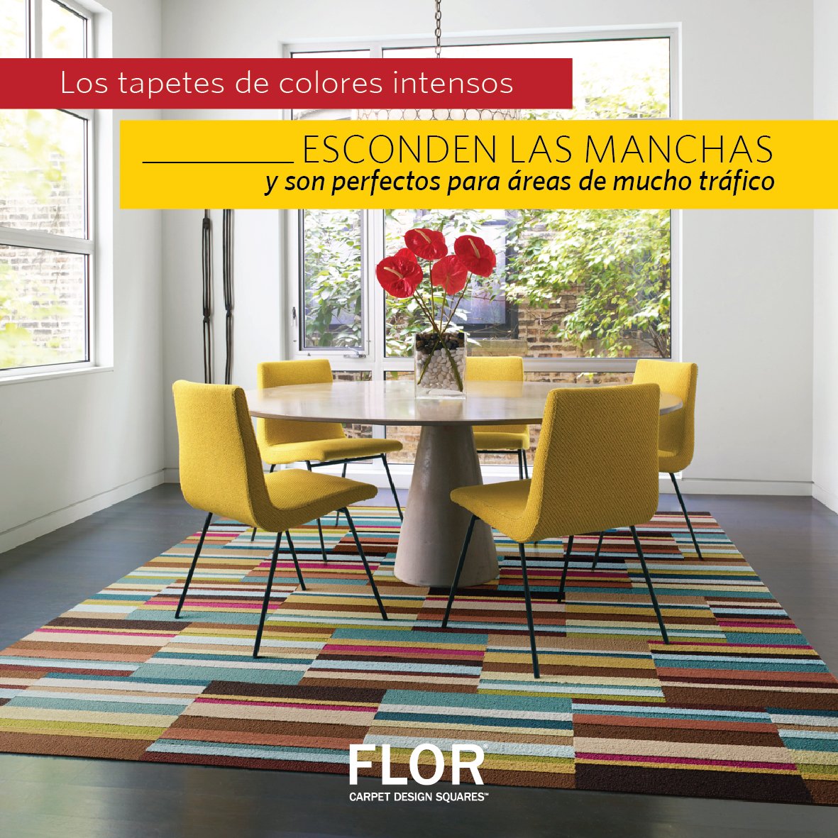 TappetoInterior's tweet photo. #FlorTip Los tapetes de colores intensos son más llamativos y hacen que el espacio luzca más acogedor. https://t.co/ycahFnkQ5l