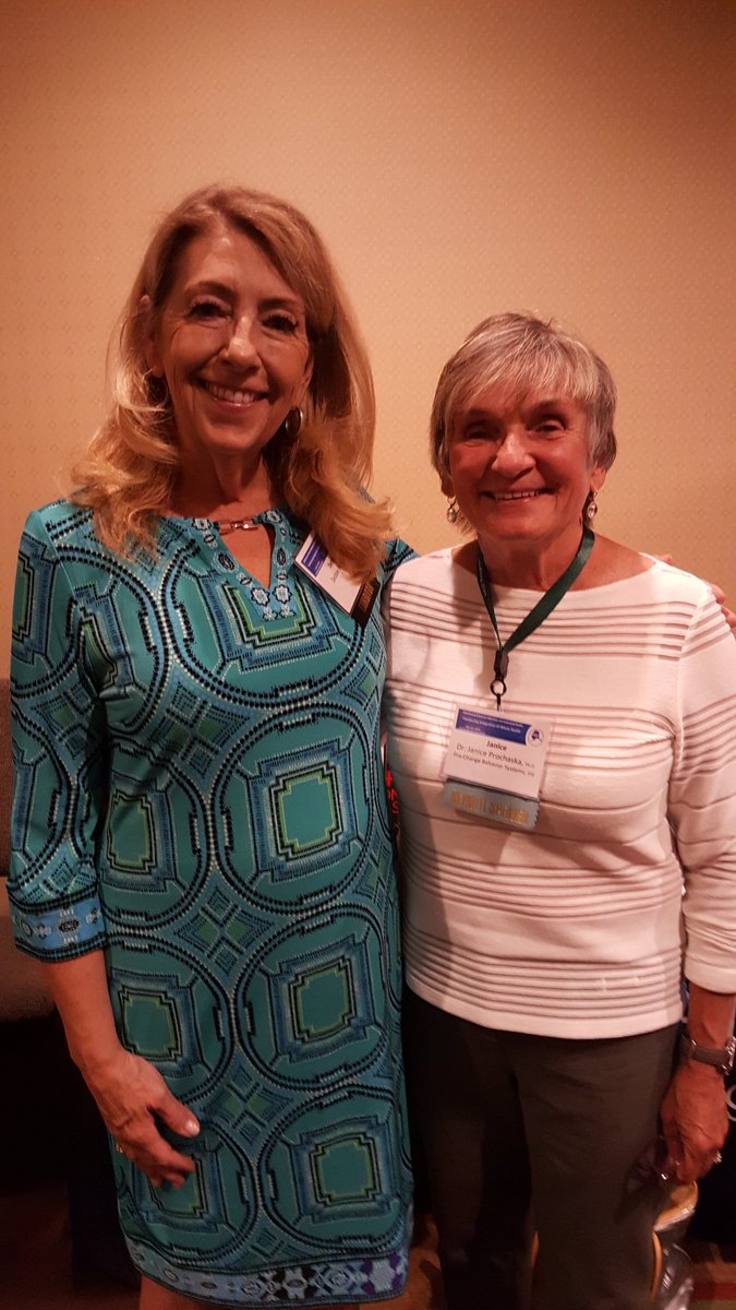 debs4recovery's tweet image. Dr. Janice Prochaska working to help people make lasting changes for recovery #prochange