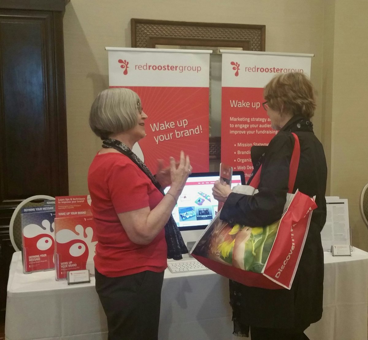 UnitedWayWP's tweet photo. THx for coming! RT @redroostergroup: We are happy to be at the #NFPSummit! visit Red Rooster Group. #wehavecoolstuff https://t.co/m7wPWrq22l