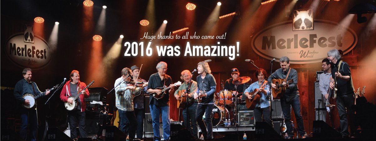 MerleFest's tweet photo. Wait. Where did everybody go? We miss you already! See y'all next year!! #MerleFest 2017 is gonna be enormous! https://t.co/yVie6OHwKt