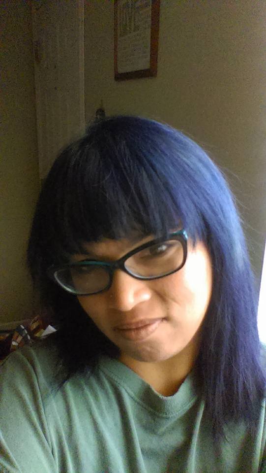 SarahAnjThomas's tweet photo. Here is the color. Only took 2.5 hours to get the pink out. #StubbornHair #Ombre #BlueToPurple #SaloonMyLivingRoom https://t.co/Em4b0K8XXC