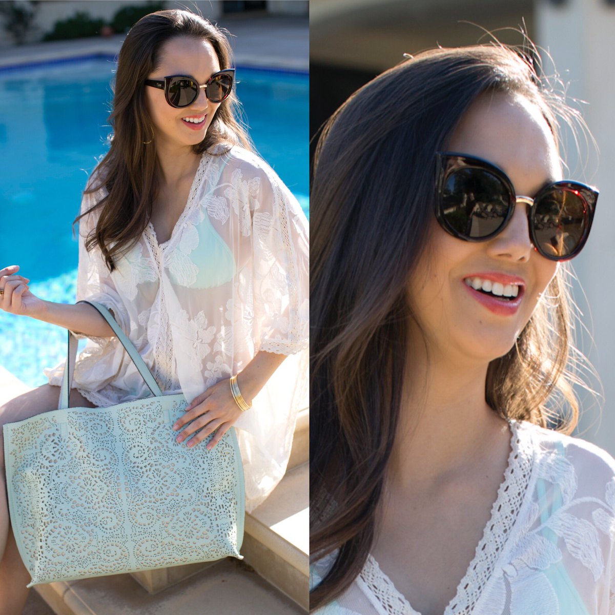 ShopSSG's tweet photo. Bring a little SUNSHINE to mom! Order this gorgeous Mint tote and fill it with all her favorites! #quay #ble #resort https://t.co/D0oLY1hGyf