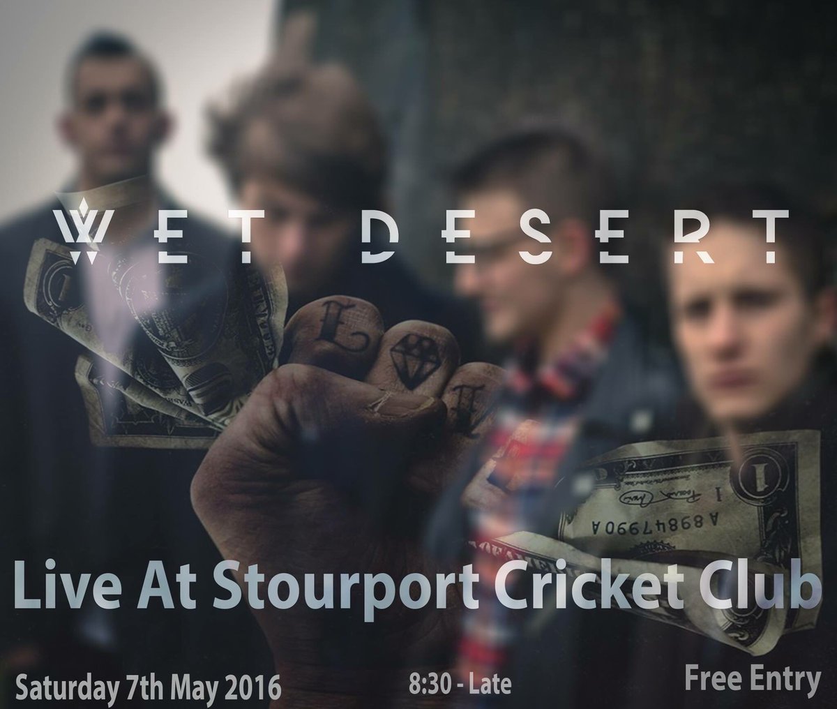 wetdesertuk's tweet photo. This Saturday we'll be down at @StourportCC. On at 8:30, we'll see you there! #showtime #wetdesert #MLT https://t.co/5HbPmwRIUb