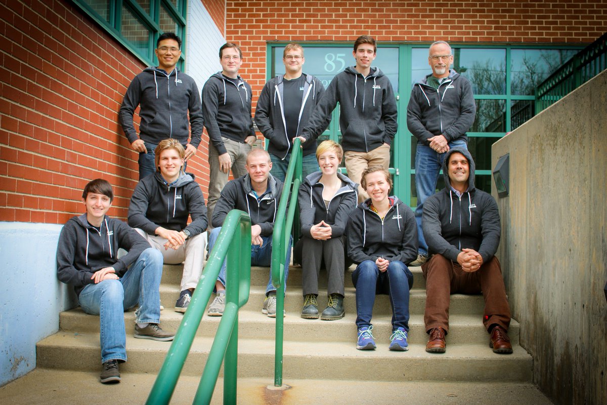 The SLIPSters looking slick in their new SLIPS hoodies! Here's to another SLIPStastic week! #teamwork #startuplife