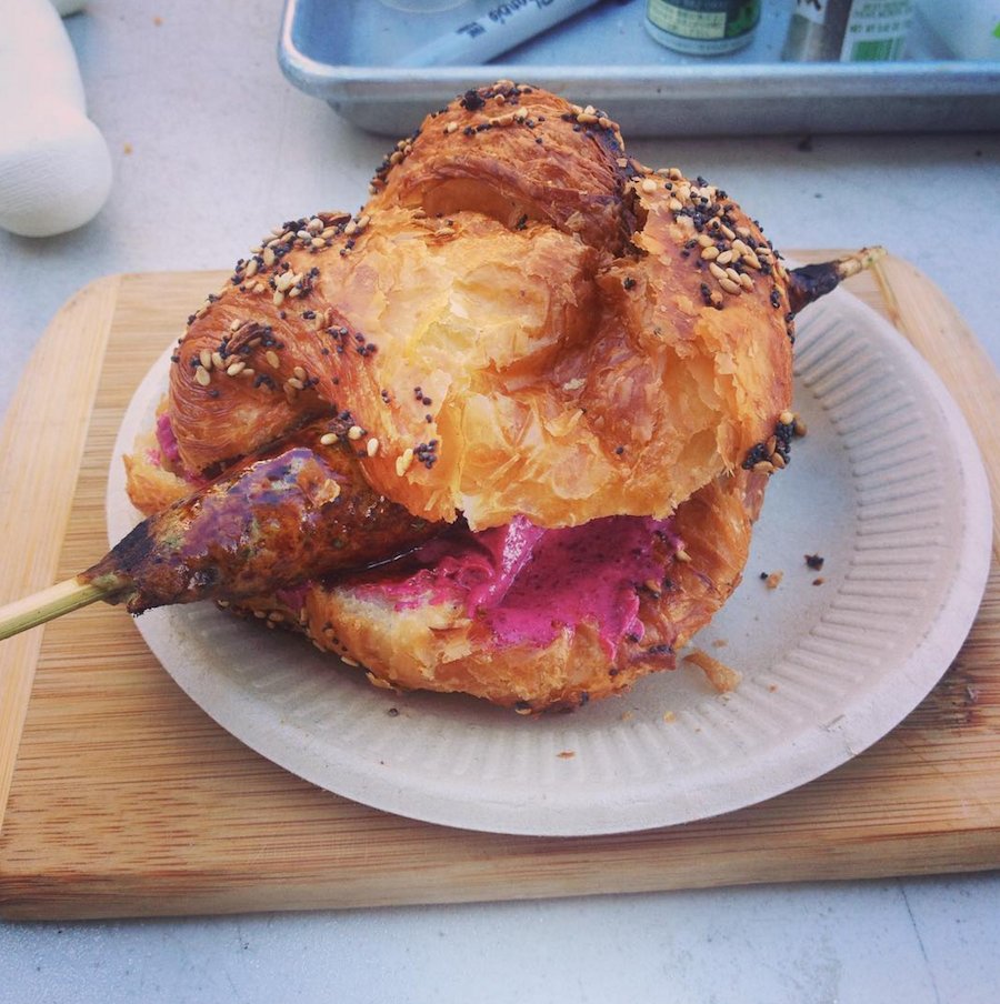 The best sandwich in SF is <a href="/pinkzebrasf/">pinkzebrasf</a>'s "Crokune":
missionmission.org/2016/05/02/the…