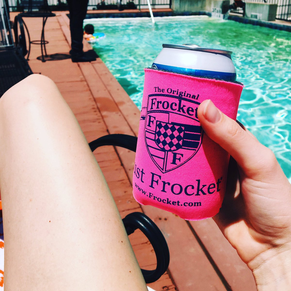 frocketfriday's tweet image. Enjoyed the weather poolside this weekend. What did you do? #Frocket #summer