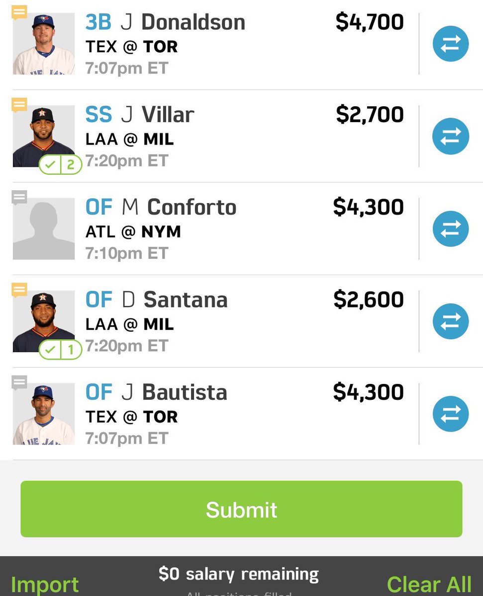 ViceDfs's tweet photo. #prelock #main #fanduel #dfs https://t.co/Ysuy3AYgsI