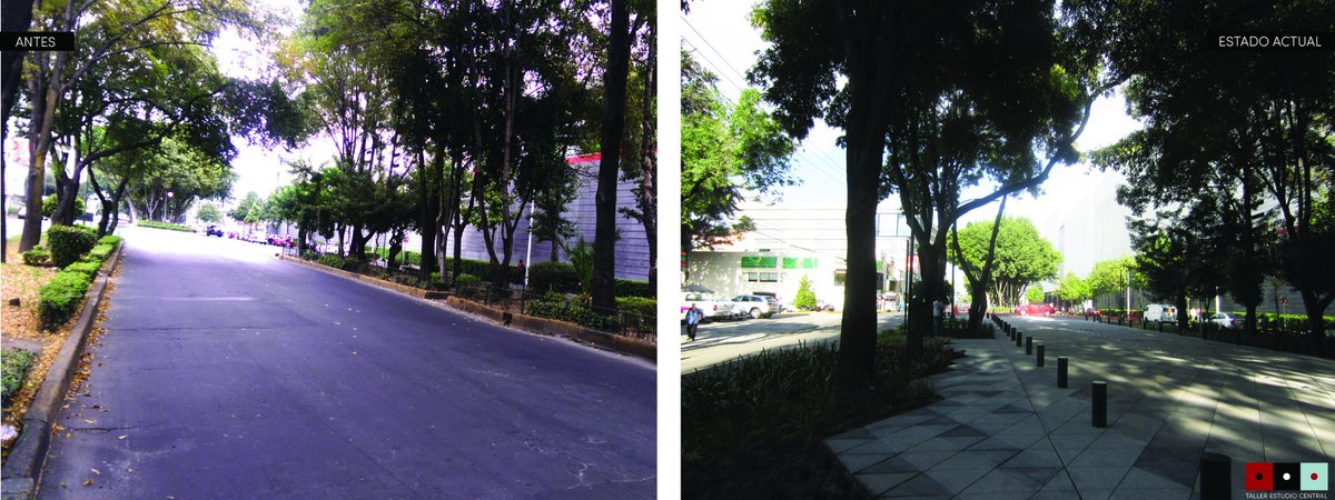 TallerECentral's tweet photo. Rehabilitación de Av. Obrero Mundial. Ganando terreno en la recuperación de #espaciopúblico para #peatones en #CDMX https://t.co/7QTrz6tjOX
