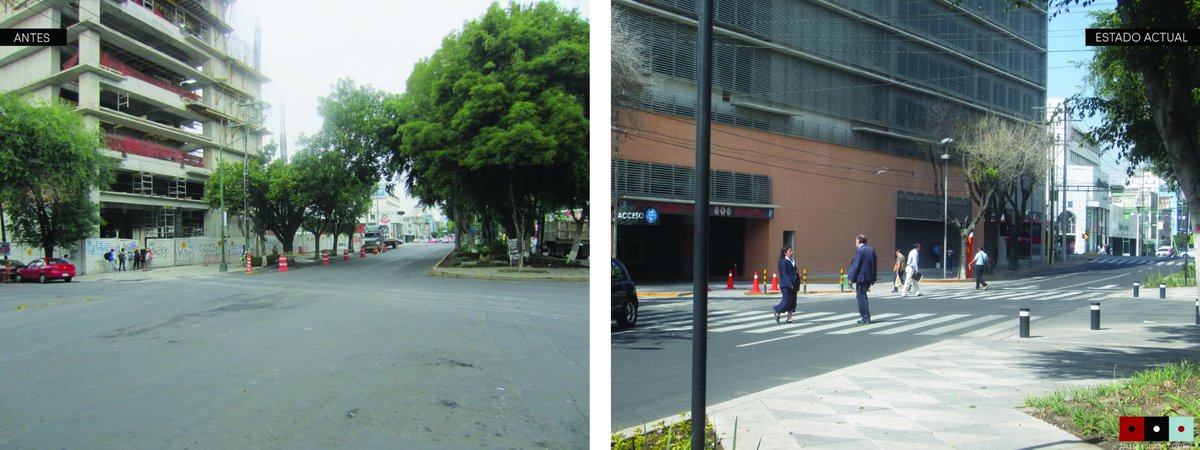 TallerECentral's tweet photo. Rehabilitación de Av. Obrero Mundial. Ganando terreno en la recuperación de #espaciopúblico para #peatones en #CDMX https://t.co/7QTrz6tjOX