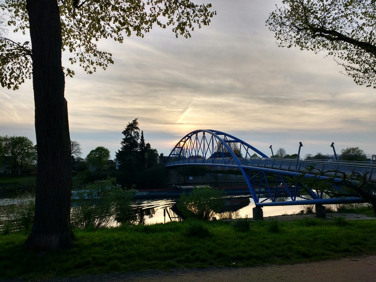 Tag 2 in #nienburg Kilometer 150/805 schöner Ausblick von der Pension. #ostseetour2016