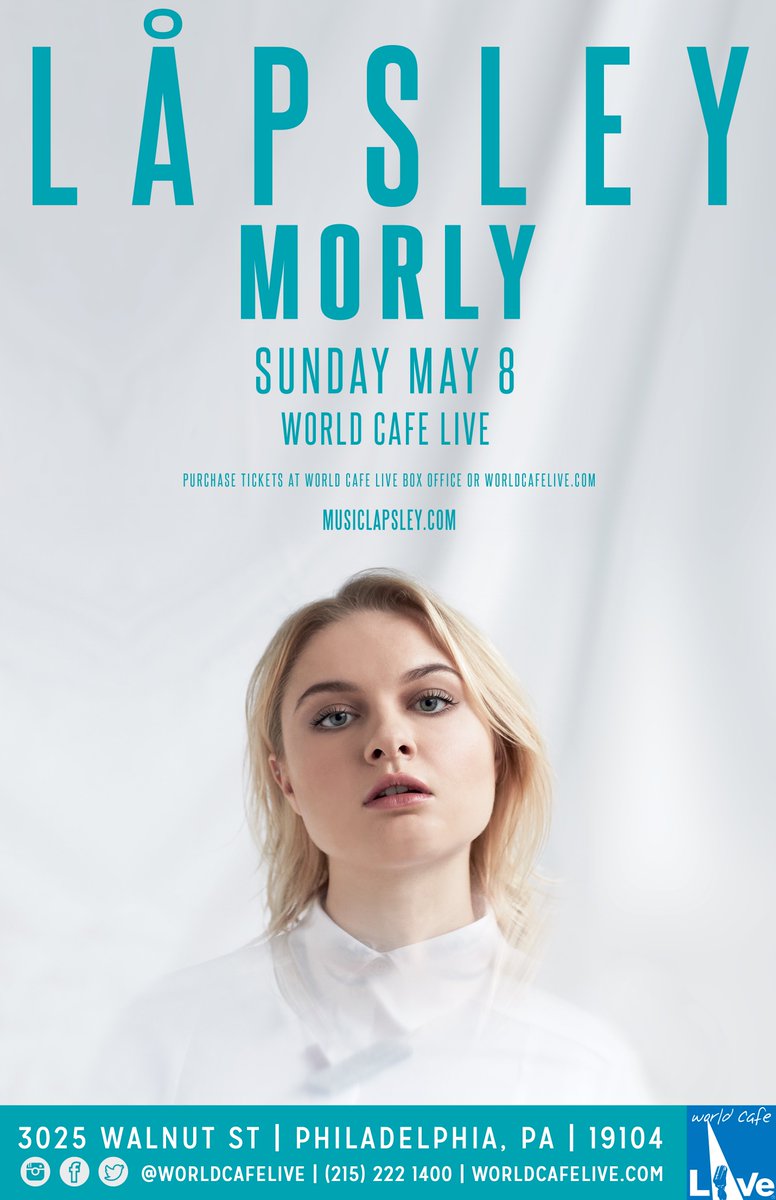 BonfireShows's tweet photo. Our friends over at @worldcafelive are pleased to bring @MusicLapsley to #WCL on Sunday 5/8! https://t.co/j7bNykbAIT https://t.co/DNpvxfcGka