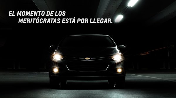 ChevroletArg's tweet image. #EsDeMeritócrata no esperar que nadie te regale nada. Hacé RT y enterate lo que se viene.