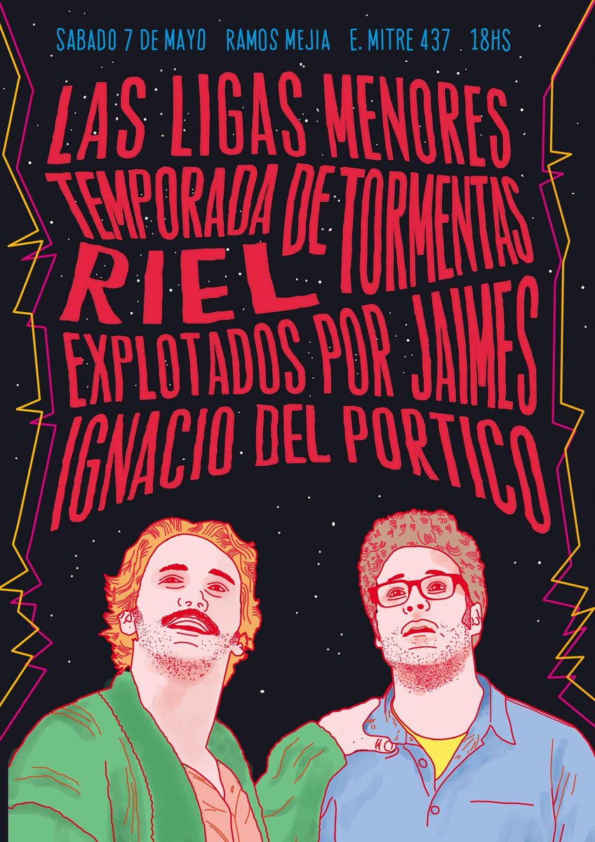 fuegoamigodisco's tweet photo. Sábado! Club del Ruido y el Espacio Vol 1 con #TDT @losriel @lasligasmenores #explotadosporjaimes #ignaciodelportico https://t.co/sZrD2KSlUh
