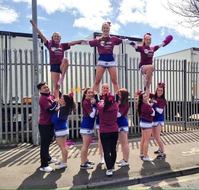 QUBKnights's tweet photo. Fabulous day supporting all the #Mencap runners in the #BelfastMarathon! Thanks for having us @Mencap_NI https://t.co/I2NCvDeBFK
