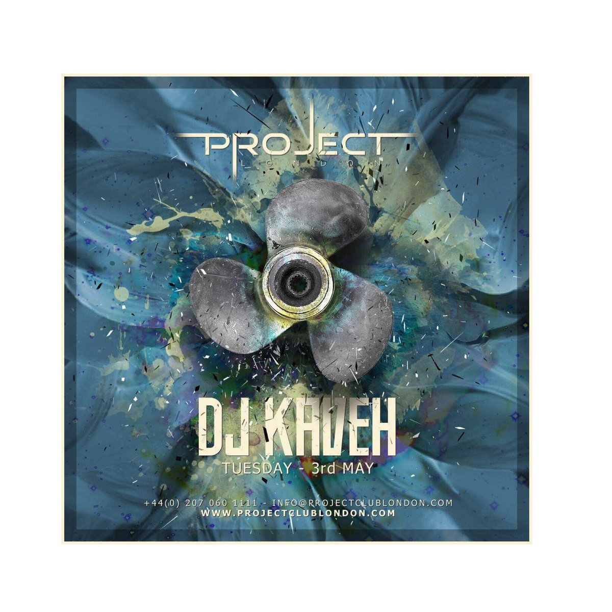 After a weeks holiday our DJ resident <a href="/djkaveh/">dj kaveh</a> returns! see you all tomorrow.
#ProjectLondon #mayfair #nightclub