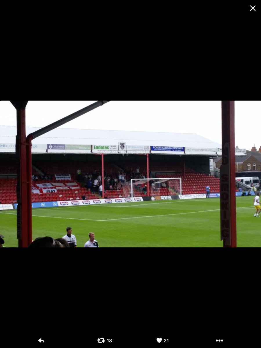 FL72awaydays's tweet photo. One for @bromleyfc fans #bfc #bromleyfc 

Fans at 
Chester
Kiddminster 
Grimsby https://t.co/iKTb1ZCv8F