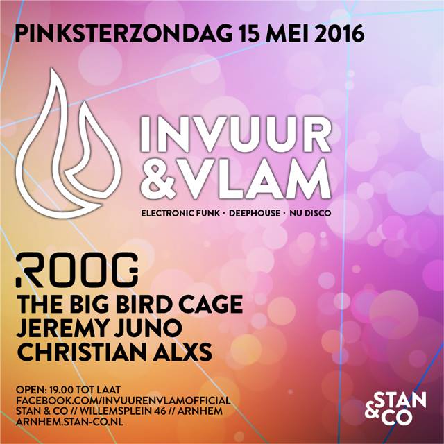♬ 15 mei komt <a href="/roogofficial/">ROOG</a> hier de boel in vuur &amp; vlam zetten! Zet het vast in je agenda, dit wil je niet missen!