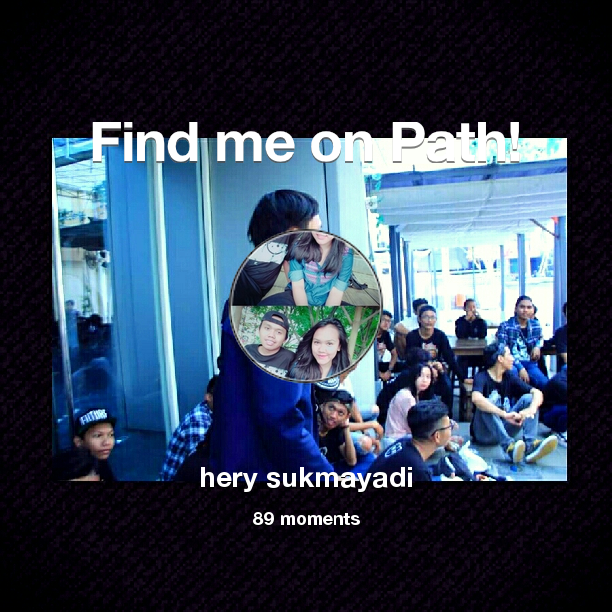 WoiHery's tweet photo. Find me on #Path now! Go to https://t.co/Ejf4li36tF https://t.co/YSMknPBJaE