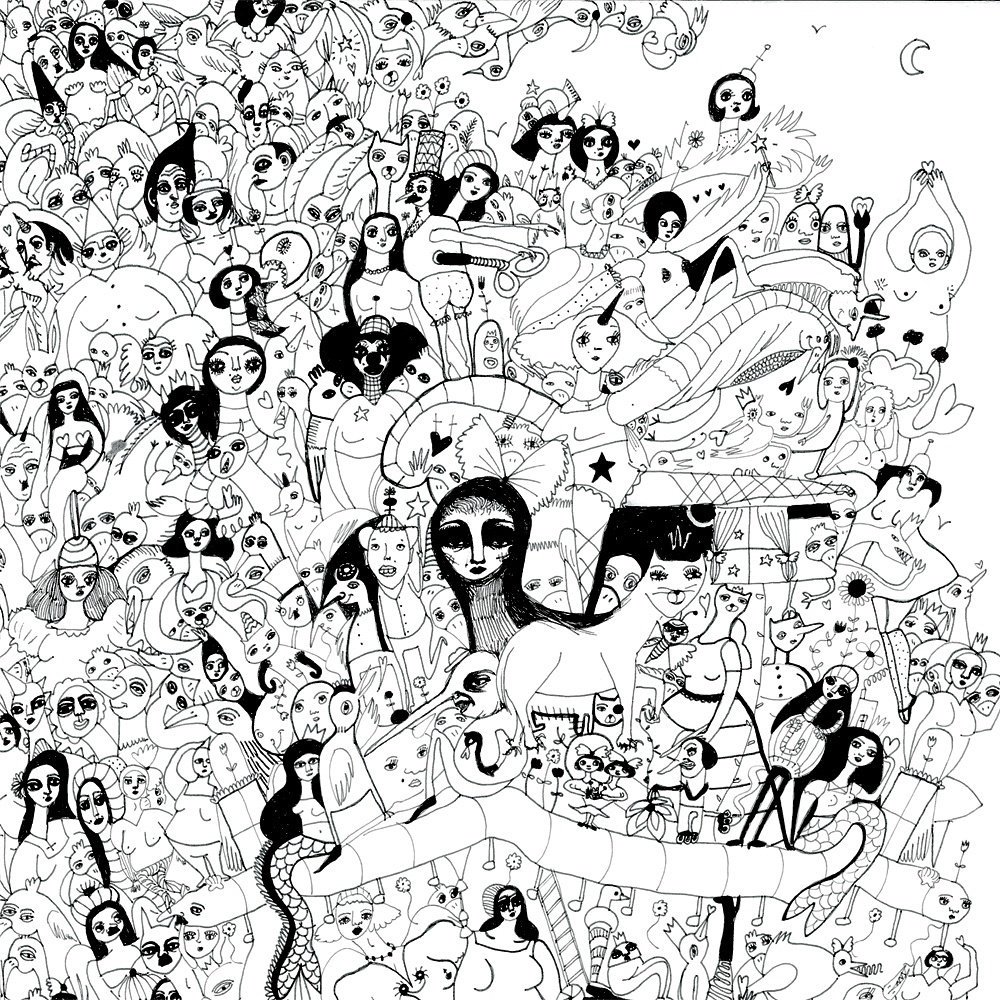 Tomorrow we release the 1st track from our new EP! Today we unveil the sweet album art from Rotem Diamant! #mbmusic