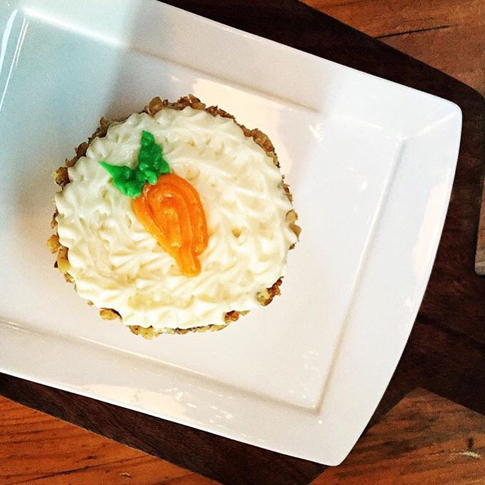 Case of the Mondays? Carrot cake should do the trick. #cakecakecake #lunch #treatyoself