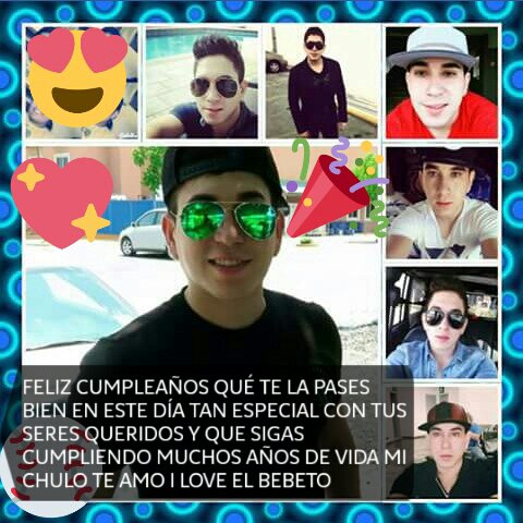 2011_kerena's tweet photo. Feliz cumpleaños mi chulos que sigas cumpliendo muchos años de vida I LOVE EL BEBETO @El_Bebeto https://t.co/8dREipcCCK