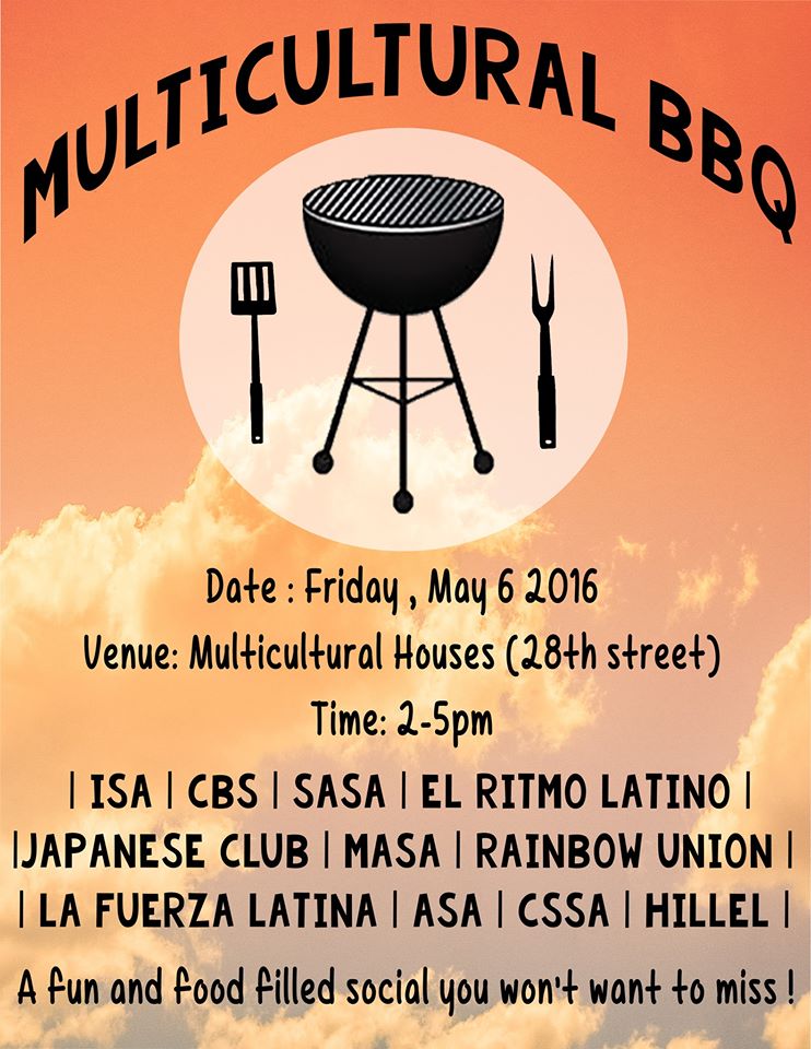 Drake_ISA's tweet image. Take a short break from studying for finals and relieve some stress at ISA's Multicultural BBQ on Dead Day!