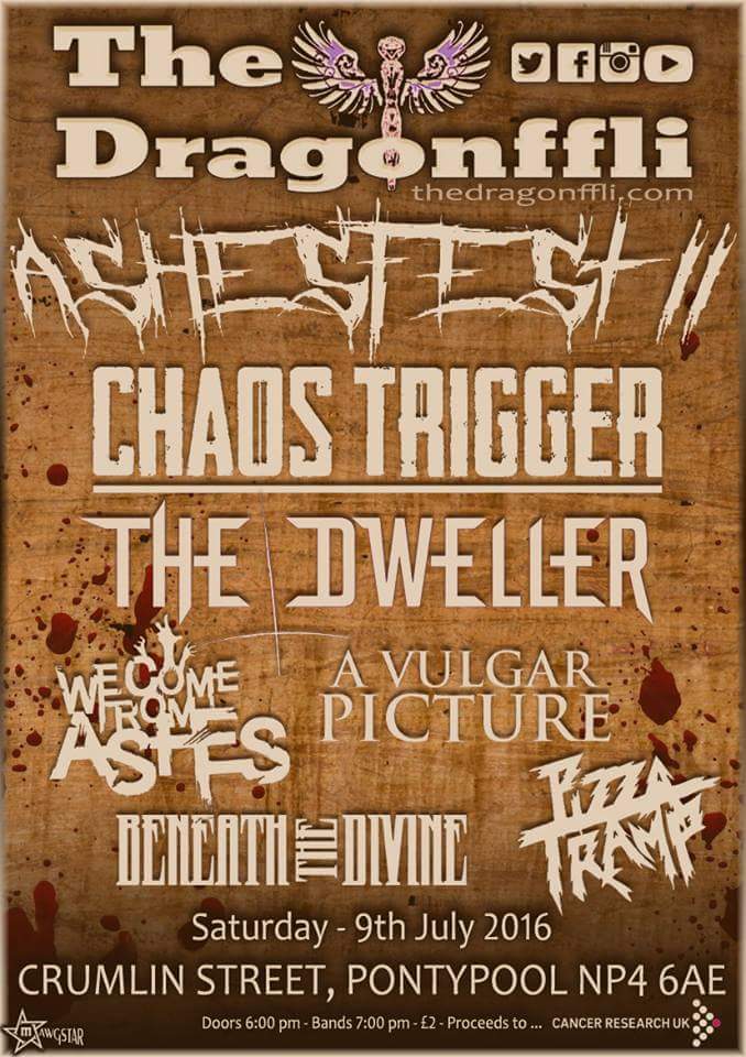Ashesfest 2 #Ashesfest #cancerresearch #Dragonffli <a href="/chaostrigger/">Chaos Trigger</a> <a href="/TheDwellerUK/">The Dweller</a> <a href="/vulgarofficial/">A VULGAR PICTURE</a>