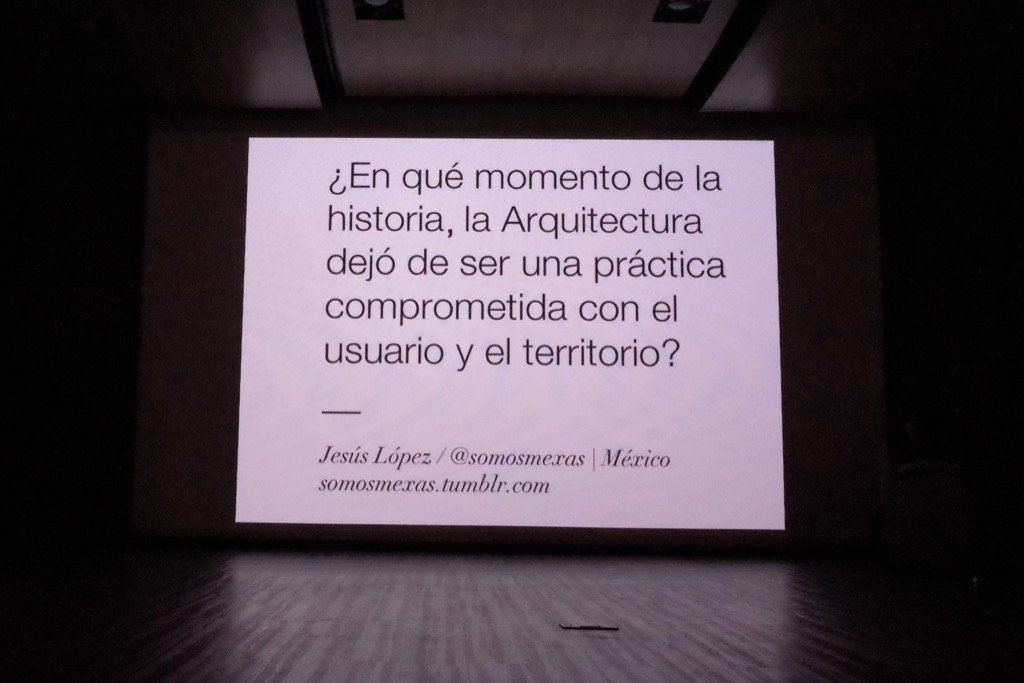 '¿En qué momento de la historia, la Arq dejó de ser una práctica comprometida...? @jl_somosmexas cc: <a href="/AnahuacARQ/">ESARQ Anáhuac QRO</a>