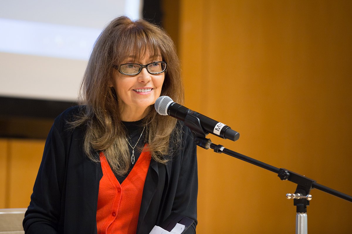 CornellCAS's tweet photo. Alice Fulton, MFA '82 revealed her poetic inspirations in a recent lecture: https://t.co/WlXVcKJJf3 https://t.co/qPozQ6M8PK
