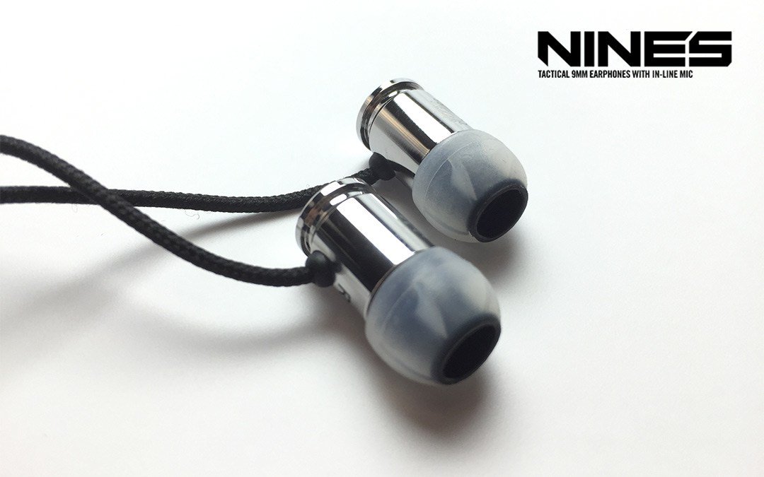 The <a href="/munitio/">MUNITIO</a> NINES Tactical 9mm Earphones #Review Unique design and premium sound. macsources.com/nines-tactical…