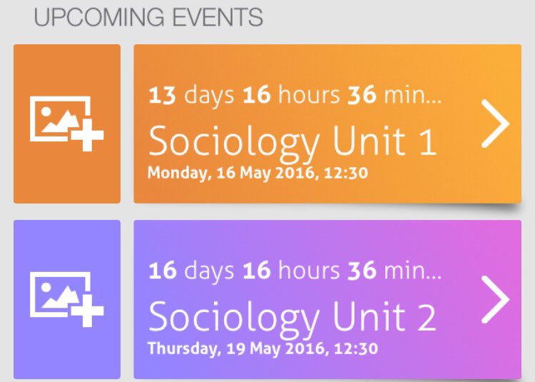 Not long to go now for the sociology students. Hope your revision is going well! #WatkinsHasFaith