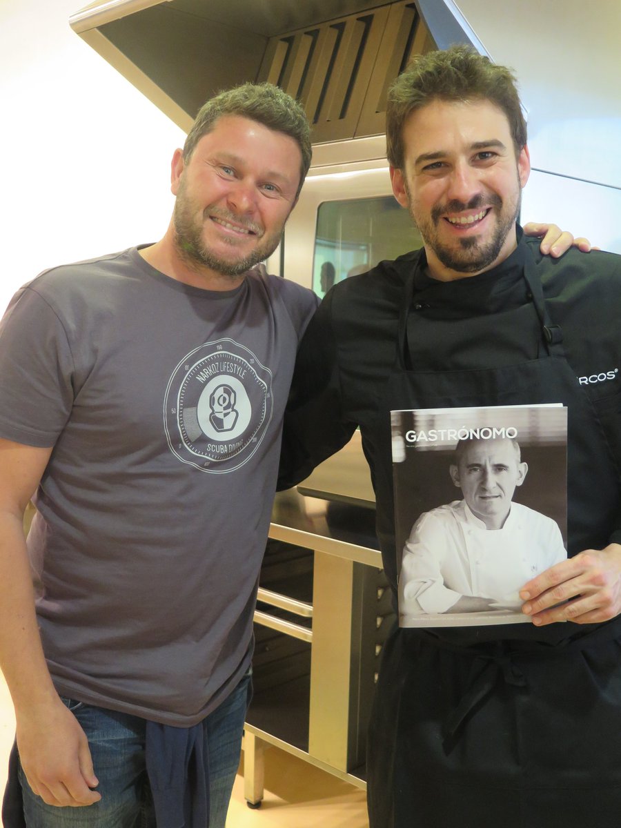 <a href="/gastronomomurci/">Revista Gastrónomo</a> Muy interesante la jornada con el chef Estévez <a href="/LaTasqueria/">La Tasquería</a> de la mano de <a href="/JoseDiaz1898/">José Díaz S.L</a> y <a href="/Arcos/">Arcos</a>