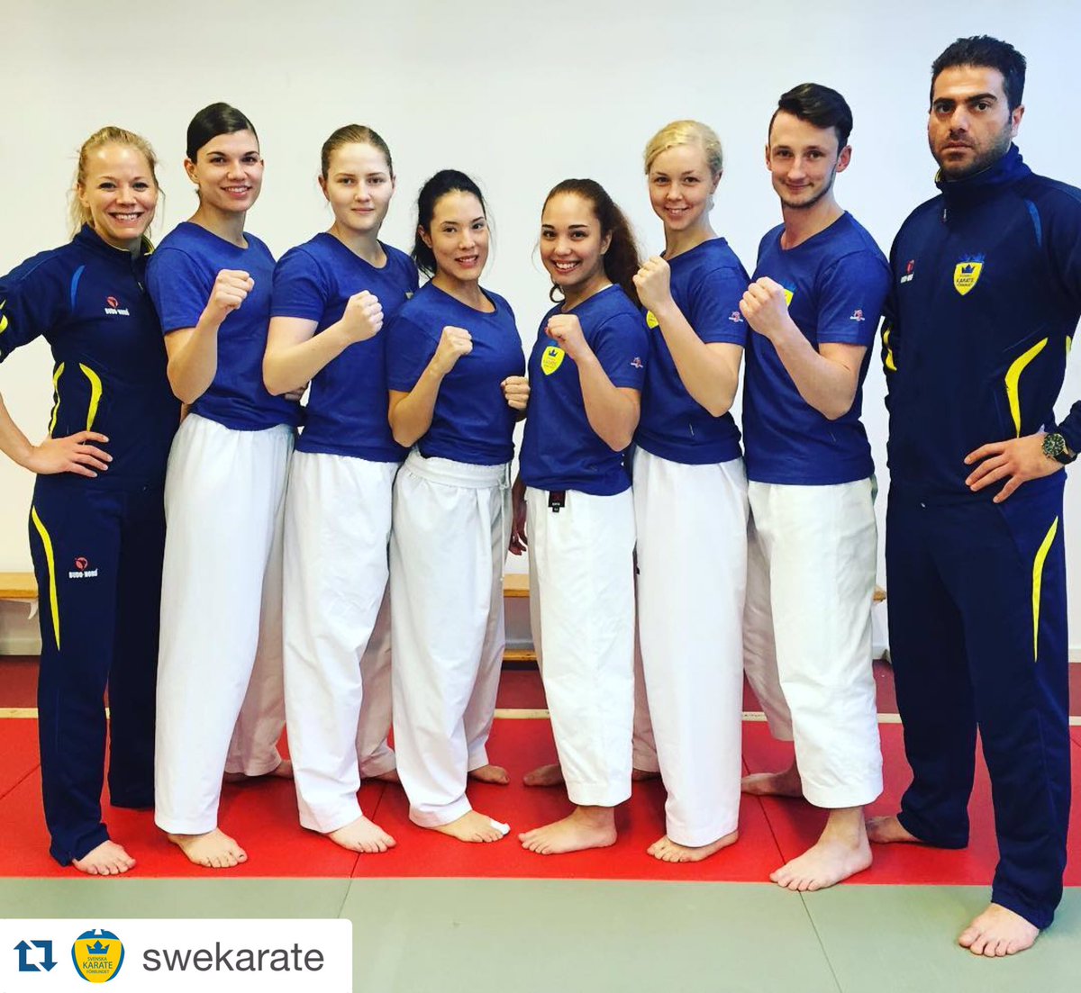 ffkarate's tweet photo. #RoadToMTP ✈️🚌🚄
#EuroKarate2016 https://t.co/WY1vAM9NWC