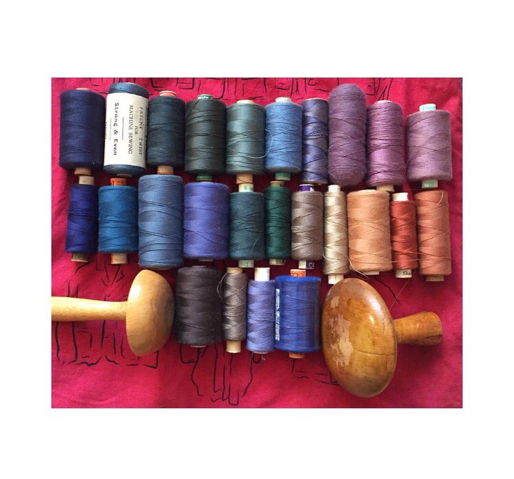 faye_waple's tweet photo. Added a few more colours to the palette today from @SUSANStitchup2 ! #embroidery #darning https://t.co/XEGMJGZ7uq