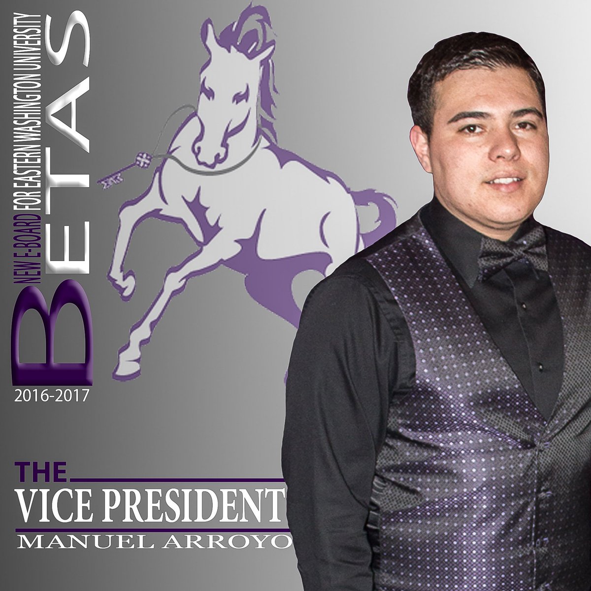 EWUBetas's tweet photo. We are proud to Introduce our New Vice President Manuel Arroyo!!! #KappaLine #sigmalambdabeta #beta4life #ewu https://t.co/39zZJoBngx