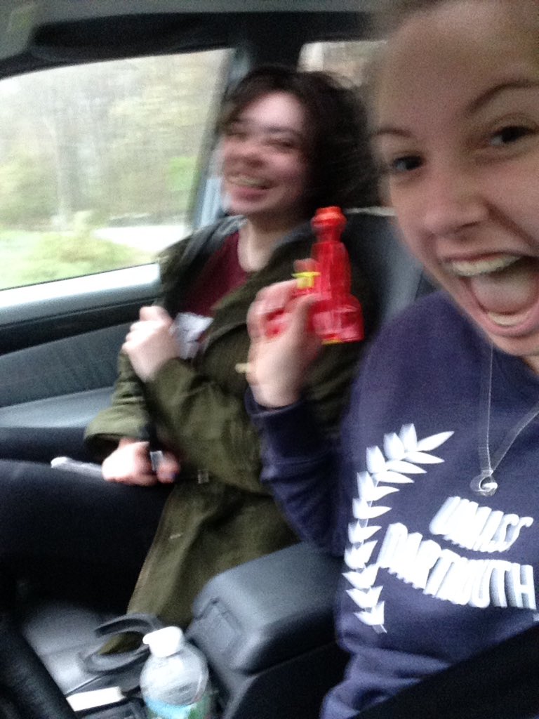 aud___rey's tweet photo. carpool betrayal :) @HHSelimination https://t.co/V6lCzoeHB5