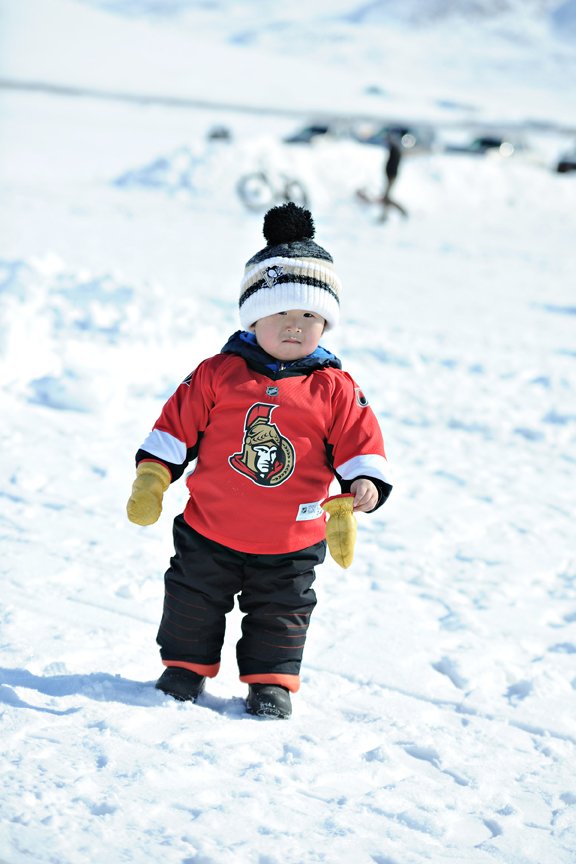 LindseyGibeau's tweet image. @ottawasenators fan showing his support for @ProjectNorthCDN in #ArcticBay #Nunavut #Canada &amp;lt;3 @NHL #pnarctictour